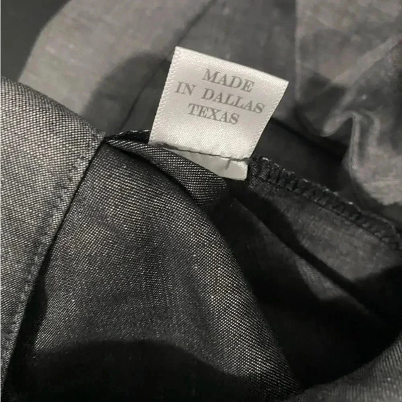 New Tish Cox Linen Blend Crop Blouse Top - Picture 11 of 14